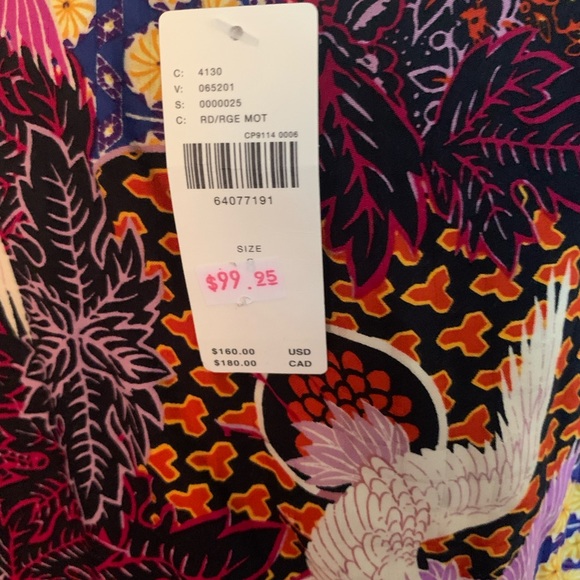 Anthroplogie Vibrant Floral Button-Down Dress - Picture 6 of 7